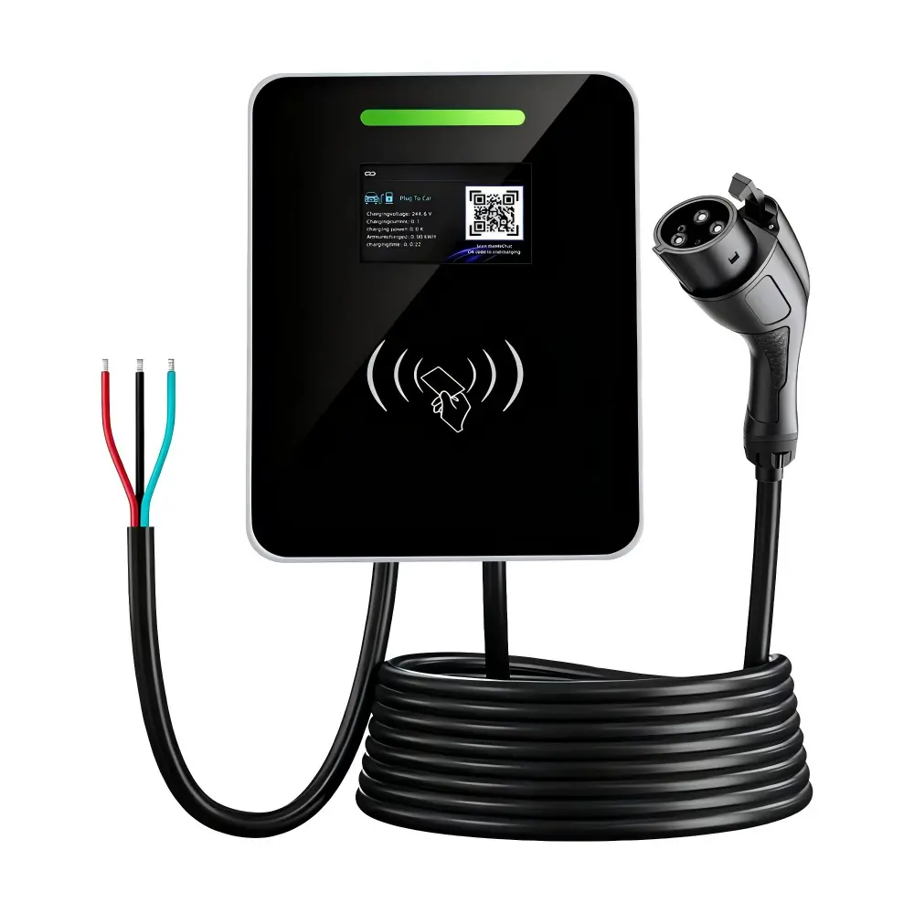 7kW 11kW 22kW smart wall-mounted AC EV charger