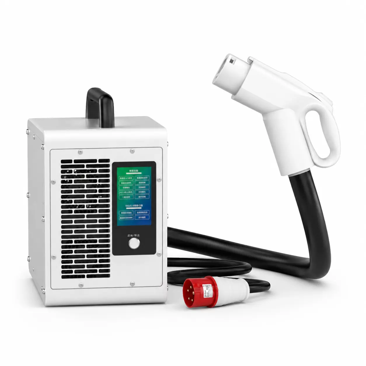 IP54 portable DC EV charger 7kW 15kW 20kW